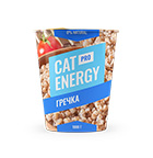 Cat Energy slim 1000г со вкусом гречки в зеленой упаковке